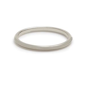 Bing Bang Ring KNIFE EDGE BAND in Sterling Silver Size 8 NWT MINIMAL , STACKABLE